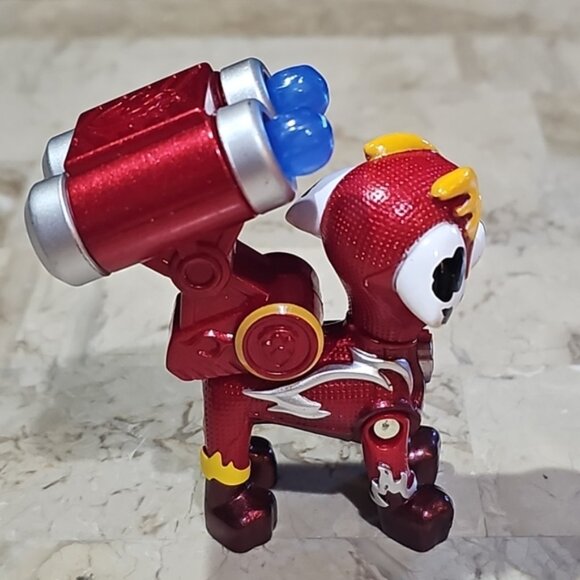 Span Master Toy PAW Patrol Marshall Action Pack Pup Figure with Action Feature - Picture 2 of 6